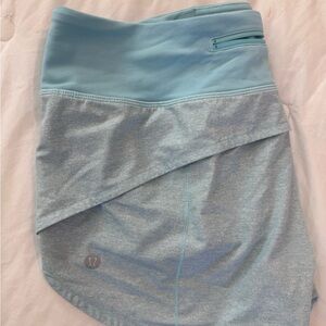 lululemon athletica Sky Blue Shorts